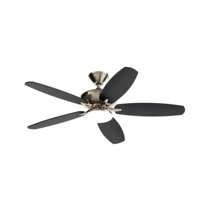 Kichler Renew Designer 52" 5 Blade In-Outdoor Ceiling Fan 330163NI - Image 1 of 2