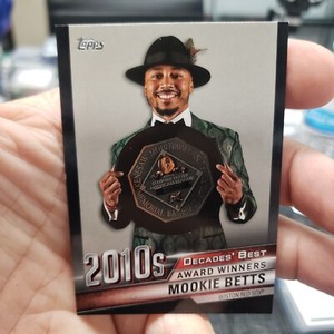 2020 Topps Decades Best Black Mookie Betts # 99 #ed 123/299
