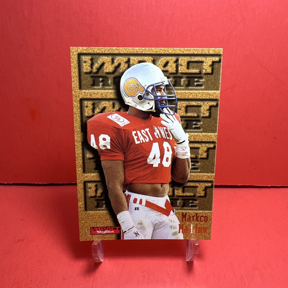1996 Skybox Impact Mark o Maddox #176 Rookie RC VG🦄 - Image 1 of 2