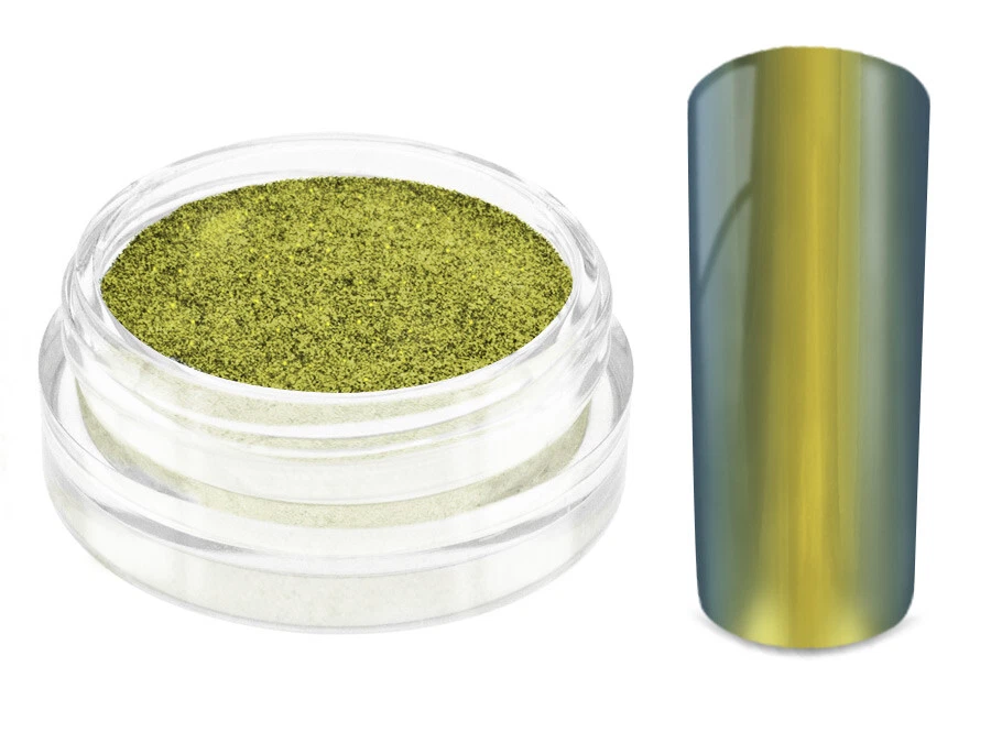 Nailart Mirror Chrome Flip Flop Puder sunlight Nagel Pulver Pigment Effekt Gel - Bild 1 von 2