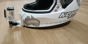 Supporto action-cam per casco Nolan N60-5. Support for action camera. - Foto 1 di 9