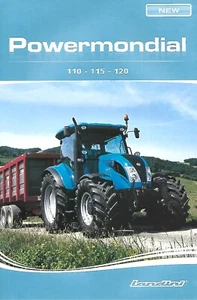 Folleto de tractor agrícola - Landini - Powermondial 110 115 120 - 2010 (F8156) - Imagen 1 de 1