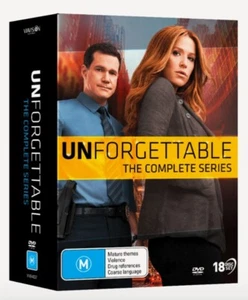 UNFORGETTABLE The Complete Series 18 DVD Set BRAND NEW (USA Compatible) - Picture 1 of 1