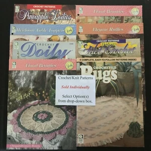 Tapete House of White Birches patrón ganchillo regalos hogar VENDIDO INDIVIDUALMENTE - Imagen 1 de 17