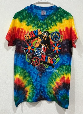 Camisetas de lucha libre profesional WWE MICK FOLEY "Have Mercy" camisa tie dye (talla S) Foto 1 de 4