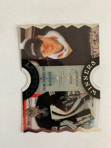2007-08 Upper Deck Clear Cut Winners #CCW1 Jean-Sebastien Giguere 076/100 DUCKS