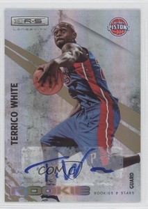 2010 Rookies & Stars Longevity Signatures /299 Terrico White #118 Rookie Auto RC