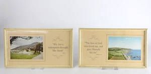 X 2 imágenes de folletos bíblicos Newcastle Co Down Percy fuente francesa de colección raras - Imagen 1 de 6