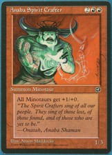 Anaba Spirit Crafter Homelands PLD Red Rare MAGIC MTG CARD (ID# 201294) ABUGames