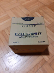 Rimage Media 2002047 100 Stück klassisch weiß Druck Oberfläche DVD-R Everest