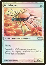 Mtg-ornithopter nm foil english m11 magic 2011 ornithopter