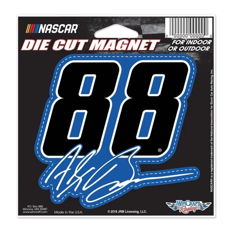Alex Bowman Wincraft 2018 #88 Die Cut 4x6 Magnet FREE SHIP! Cover