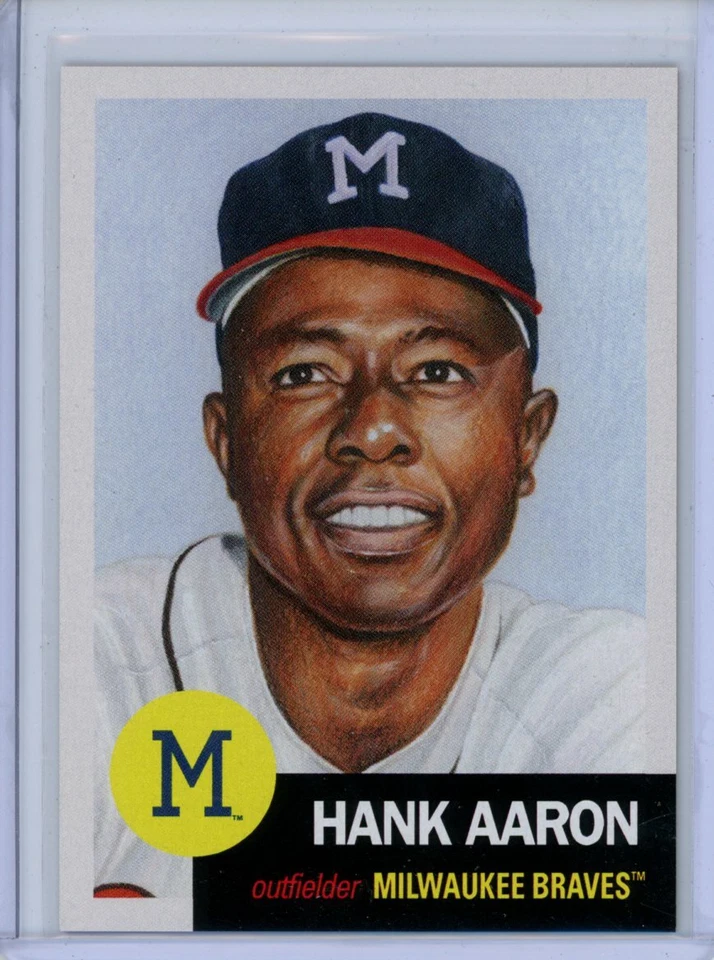 2018 Topps The Living Set HANK AARON #46 - Image 1 of 1