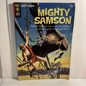 Comics clés d'or âge d'argent, Mighty Samson #2 très bon état/fn, science-fiction classique 1965