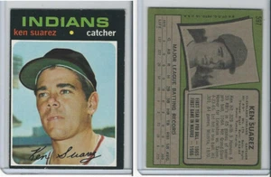 1971 Topps Baseball, #597 Ken Suarez, Cleveland Indians - Picture 1 of 1
