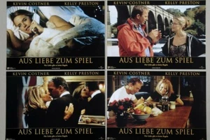 Z264 8x Aushangfotos AUS LIEBE ZUM SPIEL  For Love of the Game  Kevin Costner - Picture 1 of 2