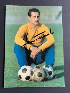HANS TILKOWSKI (†2020) original DFB WM 1966 ARAL66-Sammelkarte 10x15 Autogramm - Picture 1 of 1