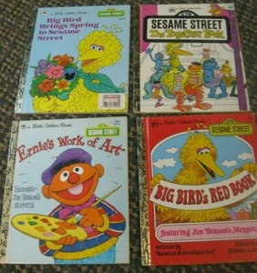 The Together Book (Sesame Street) (Little Golden Book) + 3 MORE  BIG BIRD ERNIE - Picture 1 of 2