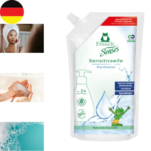 Frosch Reine Pflege Aloe Vera Cremeseife Nachfüllbeutel - 500ml - Bild 1 von 1