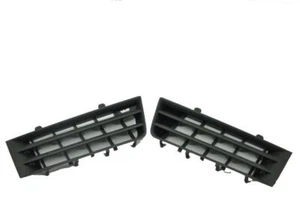 FRONT BUMPER UPPER CENTER GRILLE PAIR SET FOR RENAULT MEGANE MK2 ( 2003-2006 ) - Picture 1 of 4