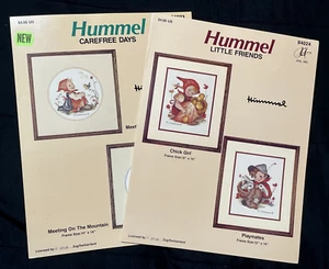 Vintage Hummel Cross Stitch Patterns - Carefree Days & Little Friends - Picture 1 of 3
