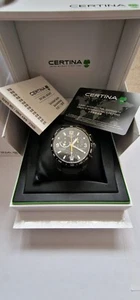 CERTINA DS PODIUM BIG SIZE CHRONO GMT QUARTZ WATCH - Picture 1 of 10