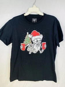 WXYZ Skeleton Christmas T-Shirt. Size M NWT - Bild 1 von 4