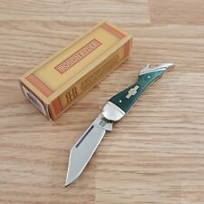 Rough Rider Rr1269 Small Leg Knife Turquoise Smooth Bone 3 1/8" Closed