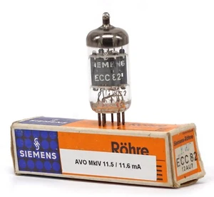 MATCHED TRIODE 12AU7/ECC82 SYLVANIA NOS Tube Lampe Valvula Valve 진공관 真空管 电子管 - Picture 1 of 1