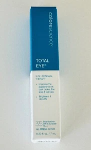 New ColorScience Total Eye 3-IN-1 Renewal Therapy SPF35 FAIR- 0.23fl. oz/7ml - Picture 1 of 5