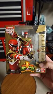 Bandai S.H. Figuarts Mighty Morphin Power Rangers Armored Red Ranger Jason 20th!
