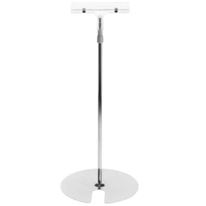 T Shaped Poster Display Holder Adjustable Poster Clip Stand Advertising Sign - Picture 1 of 12