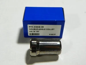 TECHNIKS DA 180 PRECISION COLLET 1/8" DOUBLE ANGLE DA180 01618-1/8 - Picture 1 of 5