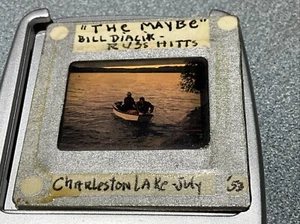 20 -1950'S Canada 35mm GLASS Slide Photo FISHING CAMPING SCENES CHARLESTON LAKE - Picture 1 of 22