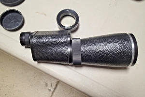 Vintage Monocular MNRussian 30M3 Interchangeable 12x40 & 20x60 Strap & Case Caps - Picture 1 of 7