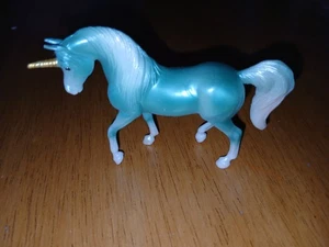 Blue Stablemate Unicornio Breyer Caballo Vacaciones Navidad Regalo - Imagen 1 de 2