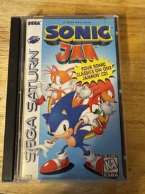 Sonic Jam - Sega Saturn CIB, Includes Rare Insert.