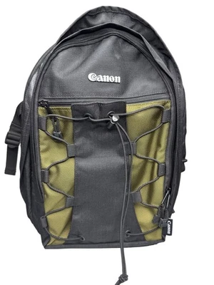 Canon 200EG Green and Black Deluxe Camera Backpack - Image 1 of 4