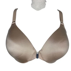 Soma 38B Bra Vanishing Back Full Coverage Front Closure Underwire Nude - Picture 1 of 4