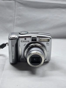 Canon PowerShot A720 IS Digital Camera 8.0 MP 6x Optical Zoom - Tested - Read! - Imagen 1 de 4