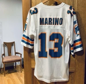 Herren Large Vintage 1995 STARTER NFL DAN MARINO MIAMI DOLPHINS Trikot - Bild 1 von 9