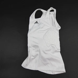 adidas Techfit Padded Compression Top Men's White New with Tags - Picture 1 of 5