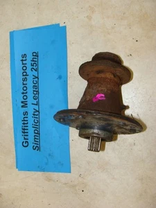 Simplicity Legacy 25hp lawn tractor 60" deck spindle shaft - Picture 1 of 8