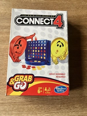 Connect 4 Grab & GO AGES 6+ Travel Game Unopened New Sealed - Image 1 of 3