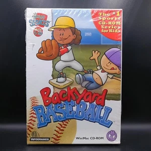 Backyard Baseball (Windows PC, 1999) Humongous Entertainment New Sealed RIP SEAL - Picture 1 of 9