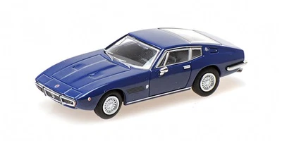 1:87 MINICHAMPS Maserati Ghibli Coupe Dark Blue 1969 870123021 - Immagine 1 di 2