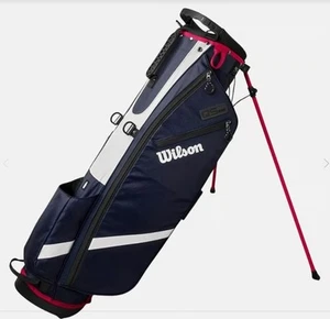 Wilson Bag QS Stand Bag Navy/White/Red Lightweight Quiver Stand Bag BRAND NEW! - Picture 1 of 1