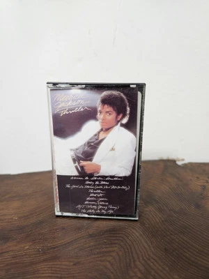 Thriller: Michael Jackson Cassette, 1982, Sony Music Distrib. USA VG+, Fast Ship - Image 1 of 4