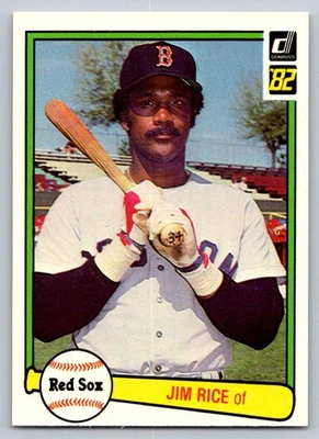 1982 Donruss #200 Jim Rice Boston Red Sox - Image 1 of 2