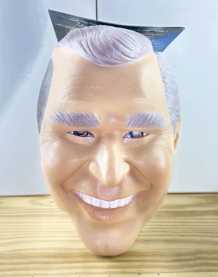 Vintage 1999 Cesar George W Bush US President Halloween Mask Brand New - Image 1 of 4
